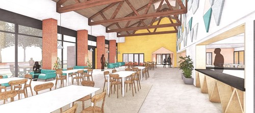 Architectural rendering of the new YMCA Norfolk